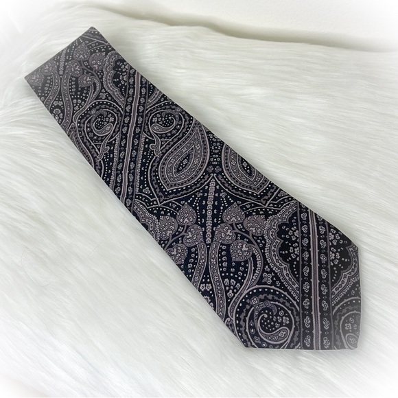 💕Very handsome Mens Silk Tie Paris France💕 - Picture 6 of 9